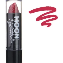 Party Delights Costume Accessories<Glitter Lipstick - Red 4.5G