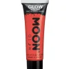 Glow In The Dark Body Paint - Red 12Ml<Party Delights Outlet