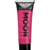 Glow In The Dark Face & Body Paint - Pink 12Ml<Party Delights Online