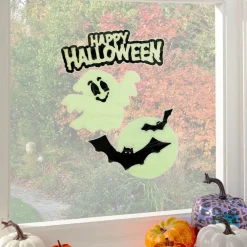 Party Delights Window & Door Decorations<Glow In The Dark Window Clings - 20Cm - Assorted