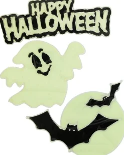 Party Delights Window & Door Decorations<Glow In The Dark Window Clings - 20Cm - Assorted