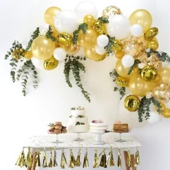 Gold Balloon Arch - 70 Balloons<Party Delights Outlet