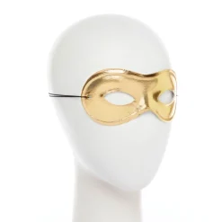Gold Domino Masquerade Mask<Party Delights Best