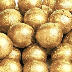 Party Delights Christmas Sweets<Gold Foil Chocolate Balls X25