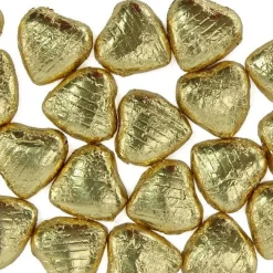 Gold Foil Chocolate Hearts X20<Party Delights Discount