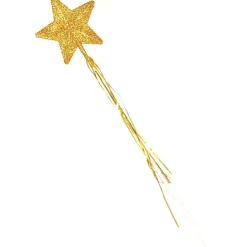 Gold Glitter Star Wand<Party Delights Clearance