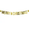Party Delights Hanging Decorations<Gold Merry Christmas Banner - 1.5M