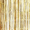 Gold Metallic Foil Fringe Curtain<Party Delights Online