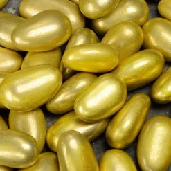 Gold Metallic Sugared Almonds - 1Kg<Party Delights Hot
