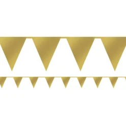 Gold Paper Bunting - 4.5M<Party Delights Discount