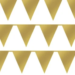 Gold Paper Bunting - 4.5M<Party Delights Discount