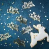 Party Delights Tableware<Gold Script Foil Merry Christmas Foil Confetti (14G)
