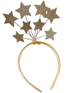 Party Delights Costume Accessories<Gold Star Headband