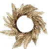 Party Delights Tableware<Gold Wreath Napkin Rings (4Pk)