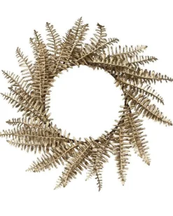 Party Delights Wreaths & Garlands<Gold Wreath Place Mats (4Pk)