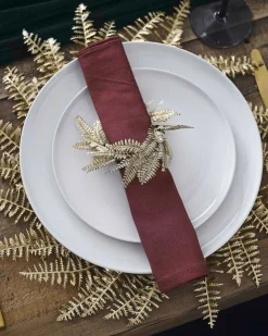 Party Delights Wreaths & Garlands<Gold Wreath Place Mats (4Pk)