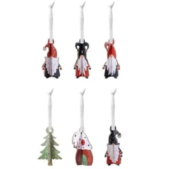 Party Delights Christmas Crackers<Gonk Premium Crackers & Name Tags (6Pk)