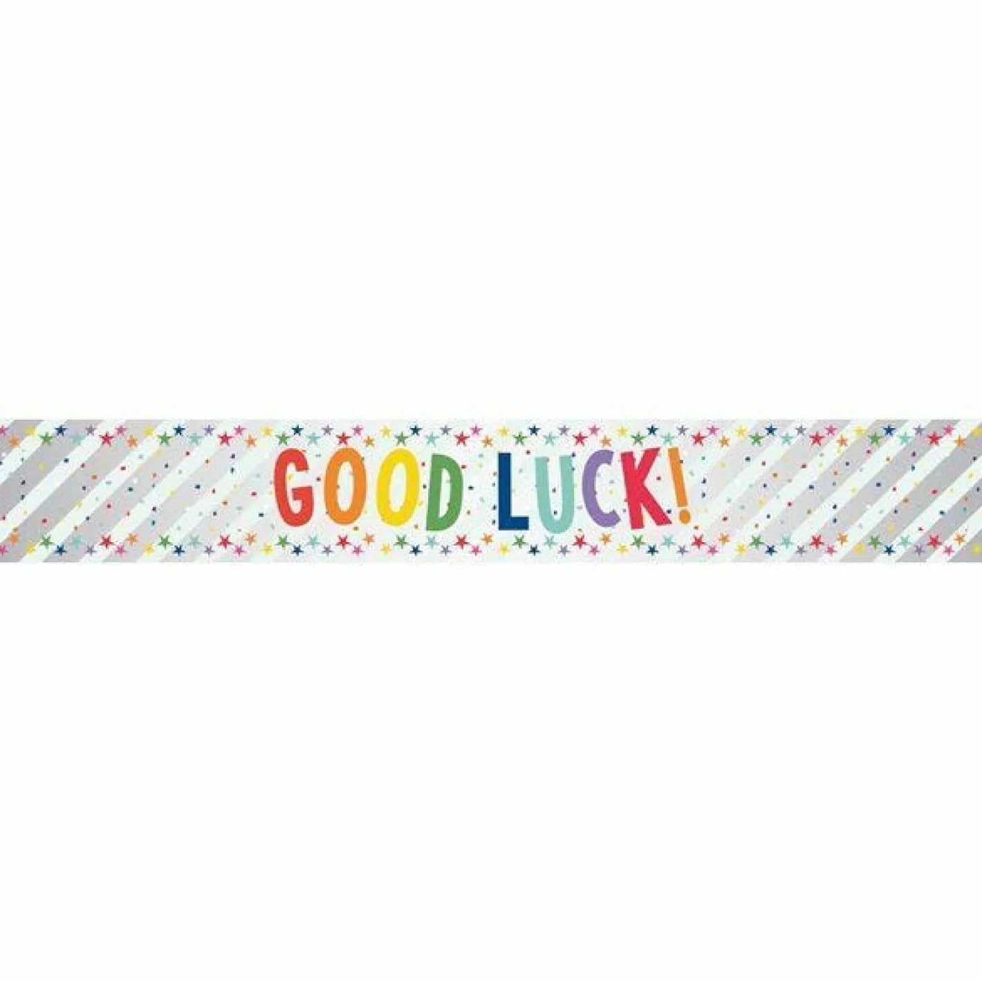 Good Luck Foil Banner<Party Delights Best