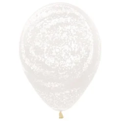 Party Delights Snowflake Decorations<Graffiti Frosty White Balloons - 12" Latex (25Pk)