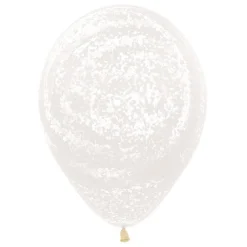 Party Delights Snowflake Decorations<Graffiti Frosty White Balloons - 12" Latex (25Pk)