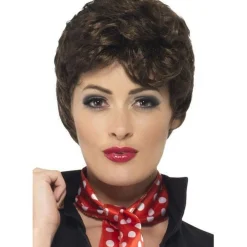 Grease Brown Rizzo Wig<Party Delights Discount