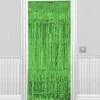 Green Foil Door Curtain - 2.4M X 92Cm<Party Delights New
