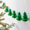 Green Honeycomb Trees Paper Garland - 2M<Party Delights Sale