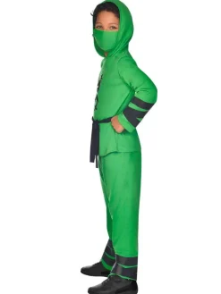 Kids' Party Delights Kids'<Green Ninja Warrior - Child And Teen Costume