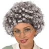 Grey Afro Wig<Party Delights New