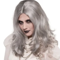 Grey Zombie Wig<Party Delights Outlet