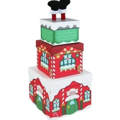 Party Delights Gift Wrapping<Grotto Plush Stacking Boxes - 35Cm