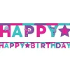 Gymnastics Party 'Happy Birthday' Paper Letter Banner - 3M<Party Delights New