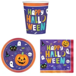Party Delights Tableware<Halloween Friends - Super Value Party Pack For 8