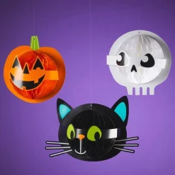 Party Delights Hanging Decorations<Hallo-Ween Friends Honeycomb Decorations (3Pk)