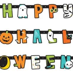 Party Delights Hanging Decorations<Hallo-Ween Friends Letter Banner - 1.9M