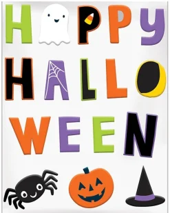 Party Delights Window & Door Decorations<Hallo-Ween Friends Window Gel Clings