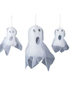 Party Delights Hanging Decorations<Halloween Honeycomb Ghosts