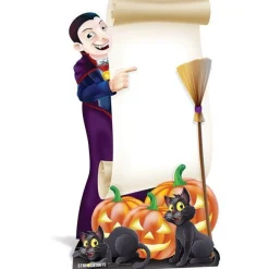 Party Delights Cut Outs & Scene Setters<Halloween Sign Cardboard Cutout - 185Cm X 99Cm