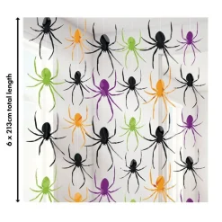 Party Delights Hanging Decorations<Halloween Spider String Decoration - 2M (6Pk)