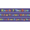 Party Delights Hanging Decorations<Halloween Trick Or Treat Paper Banners - 1M