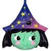 Party Delights Balloons<Halloween Witch Supershape Balloon - 19" Foil