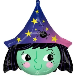 Party Delights Balloons<Halloween Witch Supershape Balloon - 19" Foil