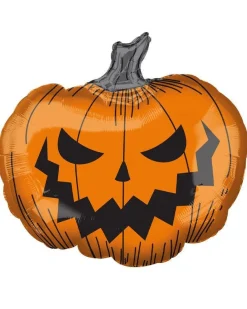 Party Delights Balloons<Hallows' Eve Pumpkin Supershape Balloon - 29" Foil