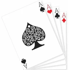 Hand Of Cards Cardboard Cutout - 150Cm X 100Cm<Party Delights Clearance
