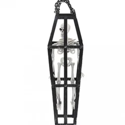 Party Delights Props<Hanging Skeleton Coffin - 40Cm