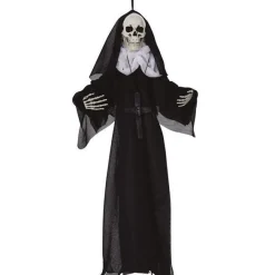 Party Delights Props<Hanging Skeleton Nun - 50Cm