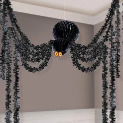 Party Delights Hanging Decorations<Hanging Spider Decoration
