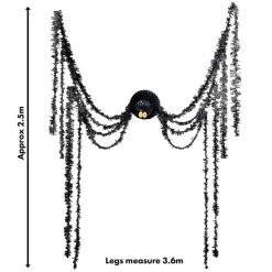 Party Delights Hanging Decorations<Hanging Spider Decoration