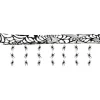 Party Delights Hanging Decorations<Hanging Spiders Ceiling Decoration - 3M
