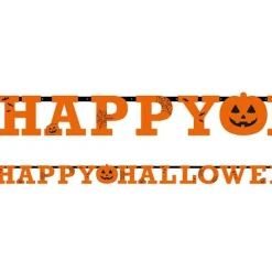Party Delights Hanging Decorations<Happy Halloween Banner - 2.3M